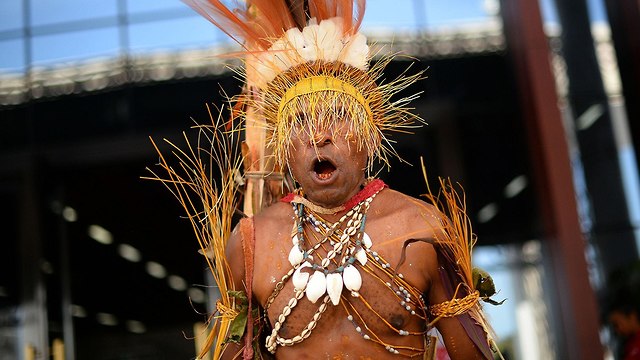 פפואה גינאה החדשה 841 שפות  (צילום: AFP)