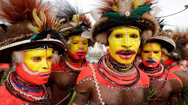 פפואה גינאה החדשה 841 שפות  (צילום: EPA)