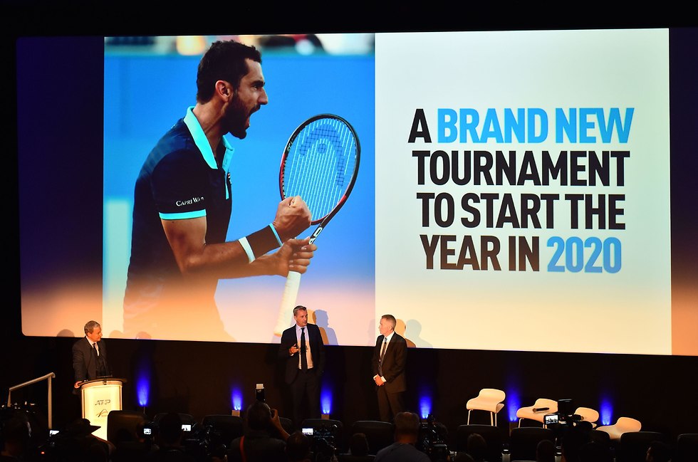 טנס גביע ה-ATP (צילום: AFP)