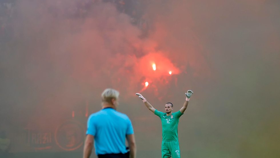 פרדראג ראיקוביץ' נבחרת סרביה (צילום: AP)