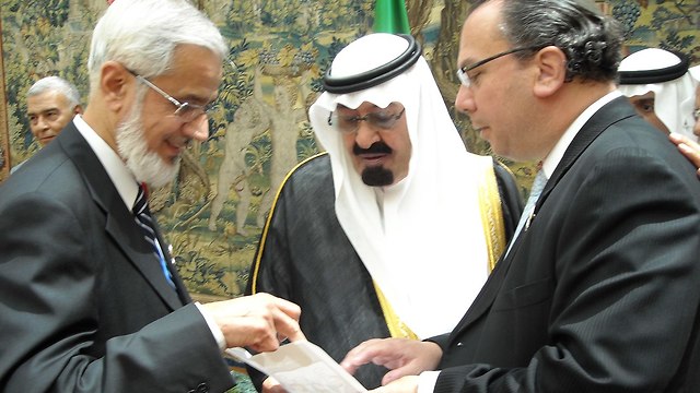 Rabbi Marc Schneier with the late King Abdullah of Saudi Arabia