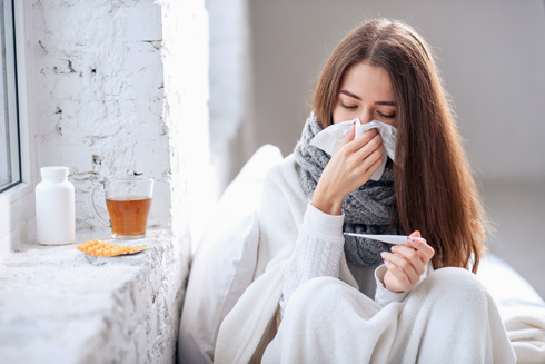 שפעת. החיסון לא יגן עליכם יותר משנה (צילום: Shutterstock)