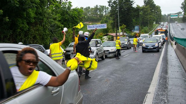 Протест "желтых жилетов". Фото: AFP