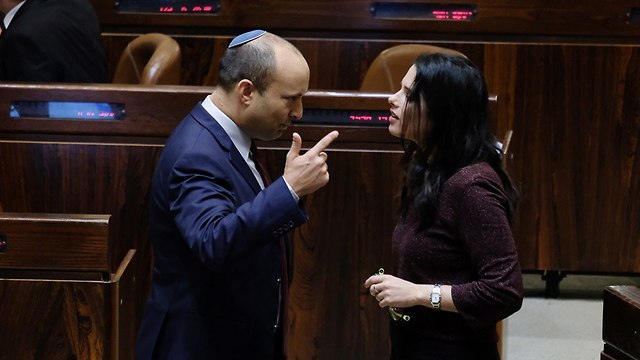 Naftali Bennett and Ayelet Shaked (Photo: Yoav Dudkevitch)