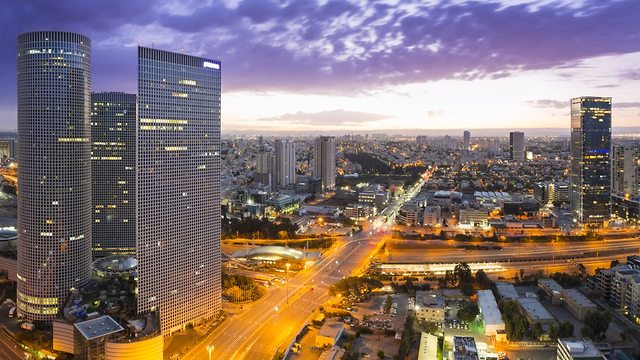 The Tel Aviv skyline (Photo: Shutterstock)