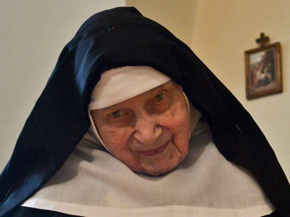 ססיליה רושאק הנזירה המבוגרת בעולם הצילה יהודים מתה בת 110 פולין (צילום: Archidiecezja Krakowska)