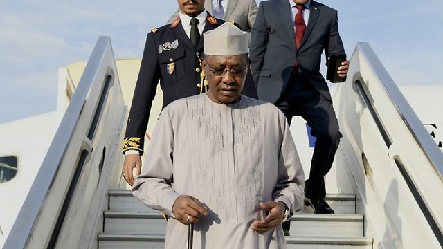 Chadian President Idriss Deby  (Photo: Avi Hayoun)