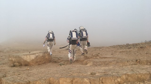 אימון אסטרונאוטים למחזור ב' (צילום: רעות סורק אברמוביץ')