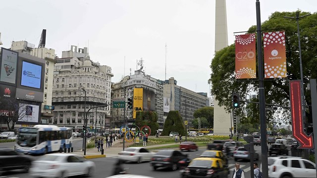 בואנוס איירס ארגנטינה הכנות לקראת פסגת G20 (צילום: AFP)