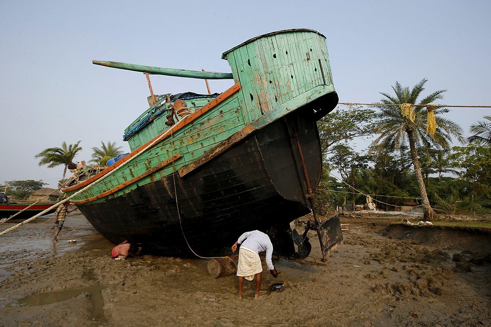 ה אי גוראמארה ב הודו עומד להיעלם בגלל ההתחממות הגלובלית (צילום: רויטרס)