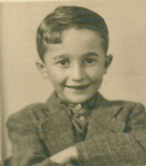 Joel Ben Eliezer Langrock, the writer's cousin, who was sent to Auschwitz 