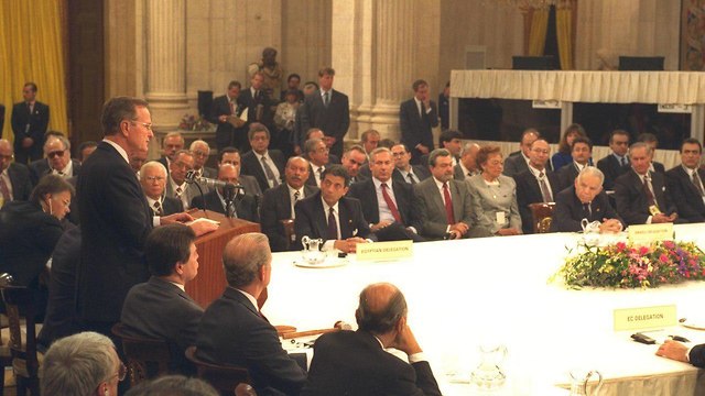 The 1991 Madrid Conference (Photo: Moshe Milner)