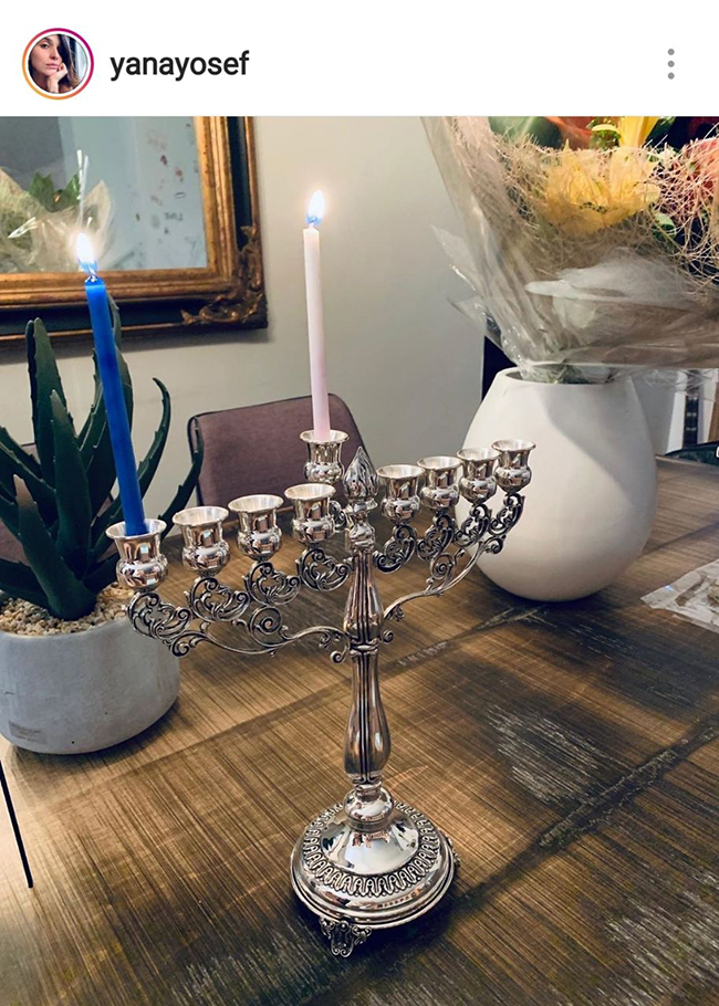 זו לא המנורה של בית המקדש? (צילום: אינסטגרם) זו לא המנורה של בית המקדש? (צילום: אינסטגרם)