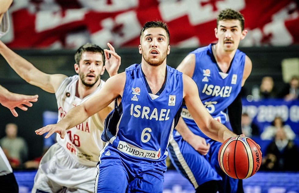 ישראל גיאורגיה (צילום: FIBA.COM)