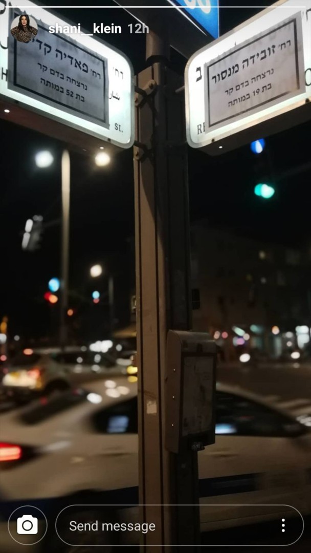 שני קליין משתפת שמות של נשים שנרצחו (צילום: אינסטגרם) שני קליין משתפת שמות של נשים שנרצחו (צילום: אינסטגרם)