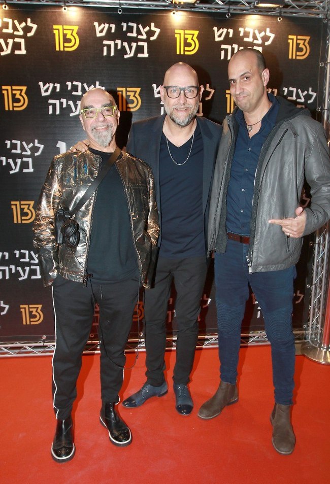 מי אמר קרחת ישראלית? כלפון, הדר וישראל אהרוני (צילום: ענת מוסברג) מי אמר קרחת ישראלית? כלפון, הדר וישראל אהרוני (צילום: ענת מוסברג)