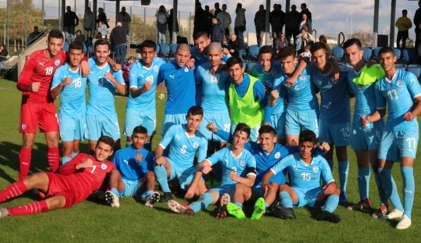 נבחרת הנערים התאחדות לכדורגל (צילום: באדיבות ההתאחדות לכדורגל)