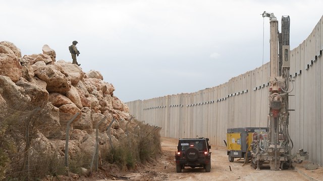 IDF searches for Hezbollah tunnels as part of Operation Northern Shield (Photo: IDF Spokesman's Office)