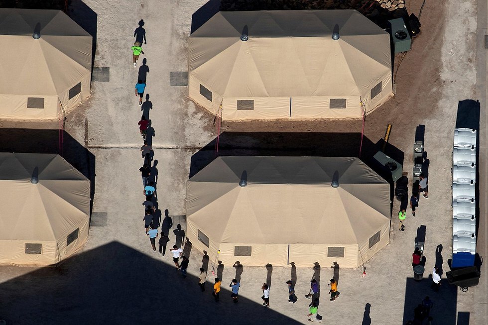 רויטרס תמונות השנה ילדי מהגרים מתקן מעצר טקסס ארה