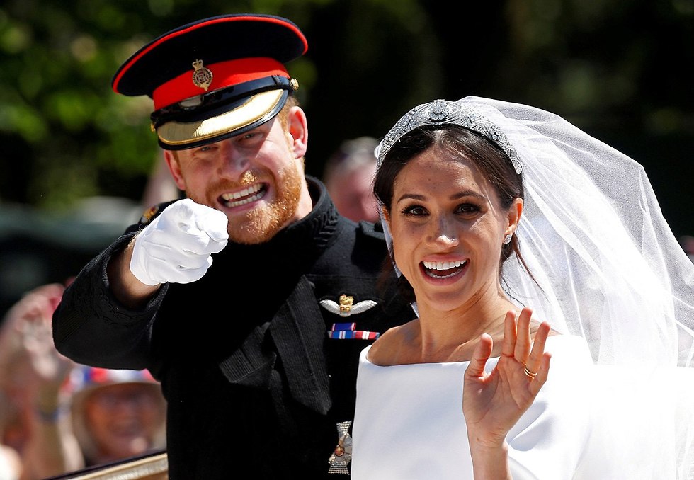 Meghan Markle and Prince Harry during the Royal wedding (Photo: Reuters)
