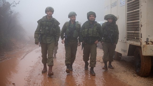 IDF soldiers on Israel-Lebanese border  (Photo: IDF Spokesperson's Unit )