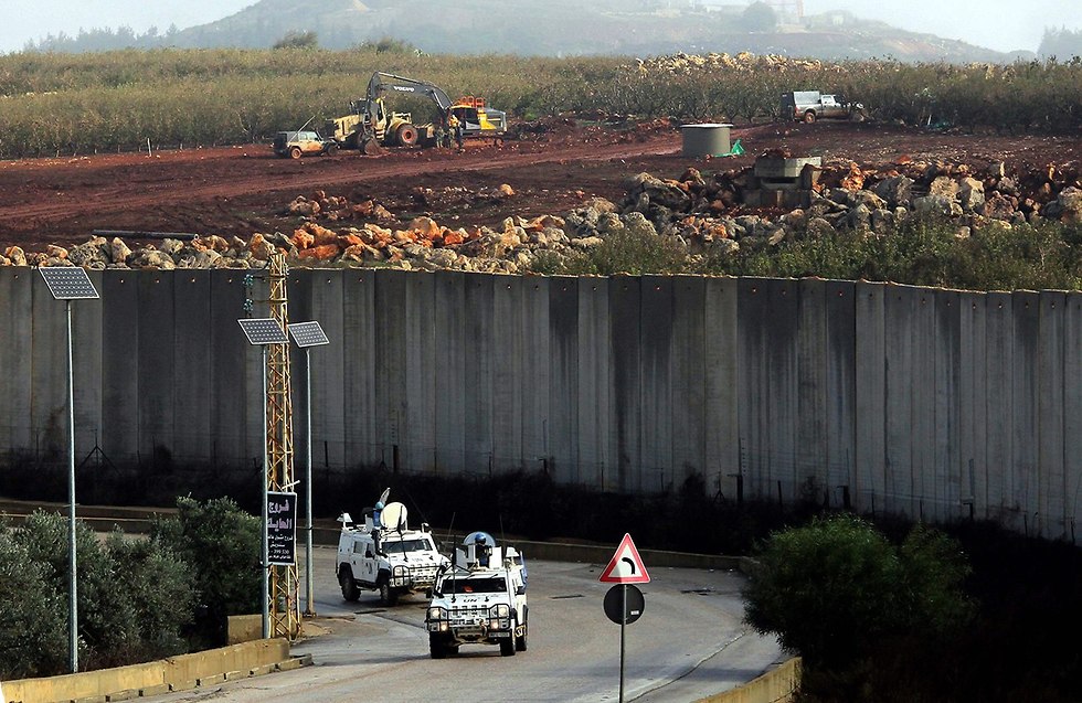 UNIFIL force along Israel-Lebanon border (Photo: AFP)