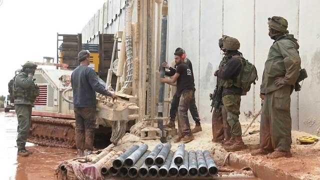 IDF searches for Hezbollah tunnels as part of Operation Northern Shield (Photo: IDF Spokesman's Office)