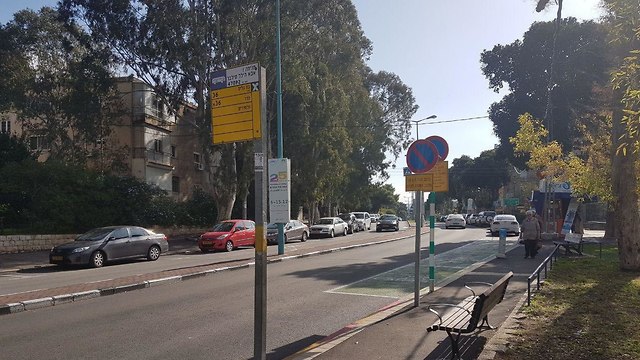 רחוב חניתה בחיפה (צילום: אחיה ראב