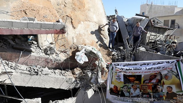 The wreckage of Hamid's home (Photo: EPA)