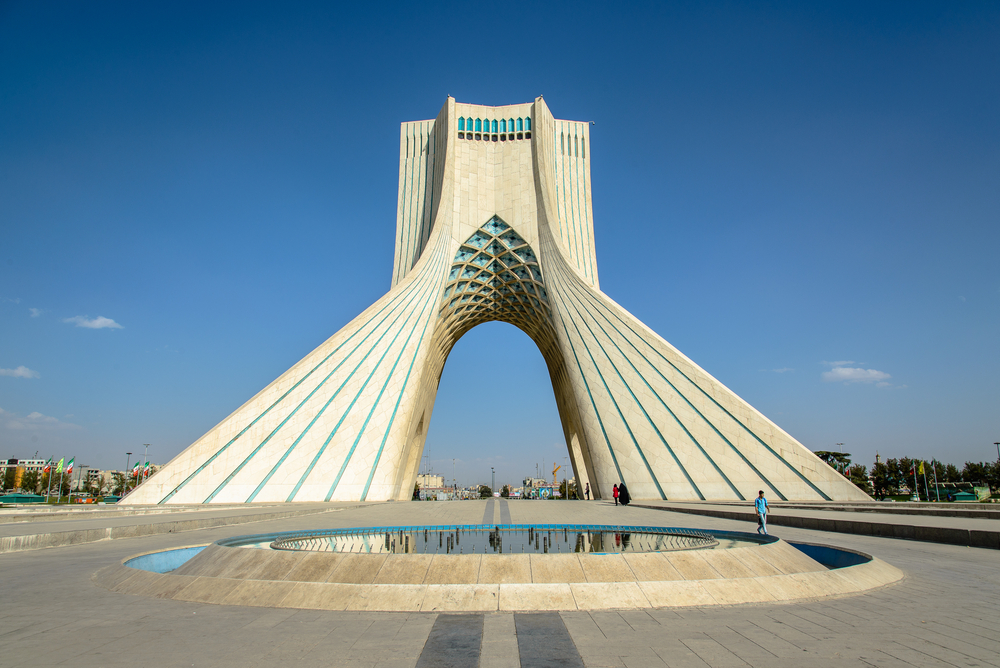 מגדל אזאדי איראן טהרן (צילום: shutterstock)