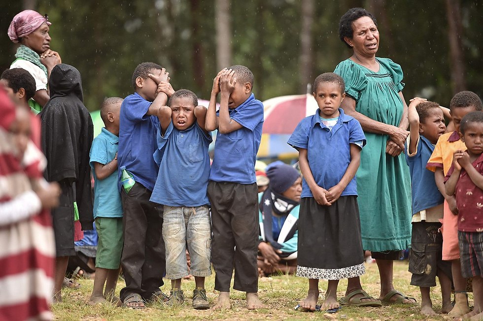 מלחמות שבטים ב פפואה גינה החדשה  (צילום: AFP)