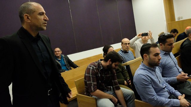 בבית משפט המחוזי בתל אביב  נמשך שלב ההוכחות במשפטו של אלי בר זכאי אשר דרס למוות את אילון שלו אמסלם (צילום: שאול גולן)
