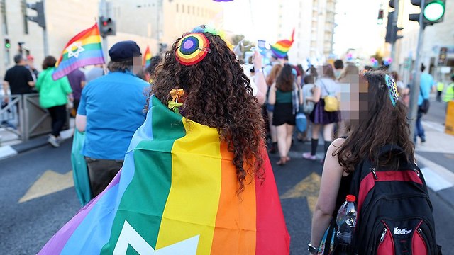 Jerusalem pride parade (Photo: Amit Shabi)