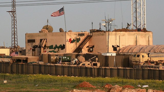 חיילים אמריקנים בסוריה (צילום: AFP)