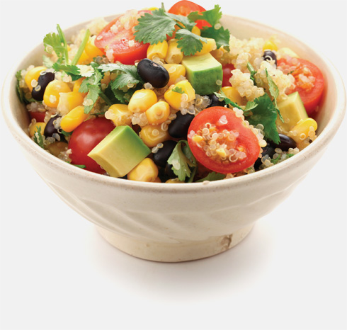 ארוחה משביעה ומרגיעה כשמצוותים כתוספת לסלט ירקות (צילום: Shutterstock)