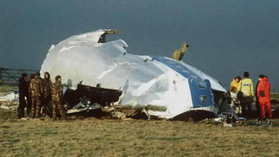 The aftermath of the Lockerbie bombing (Photo: Reuters)