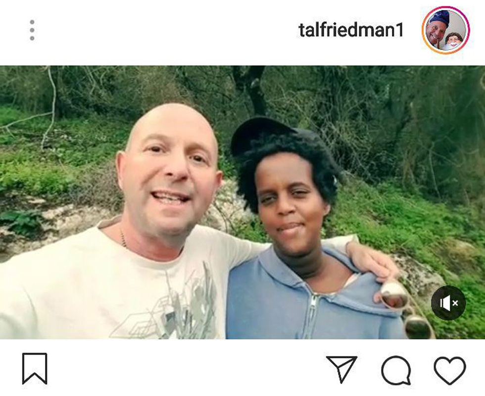  Таль Фридман с дочкой Тамар. Фото: Instagram
