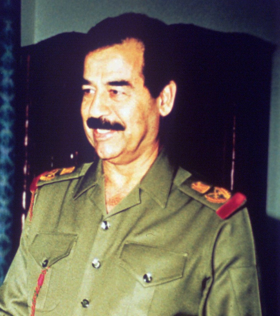 Iraqi dictator Saddam Hussein in 1991 (Photo: AP)