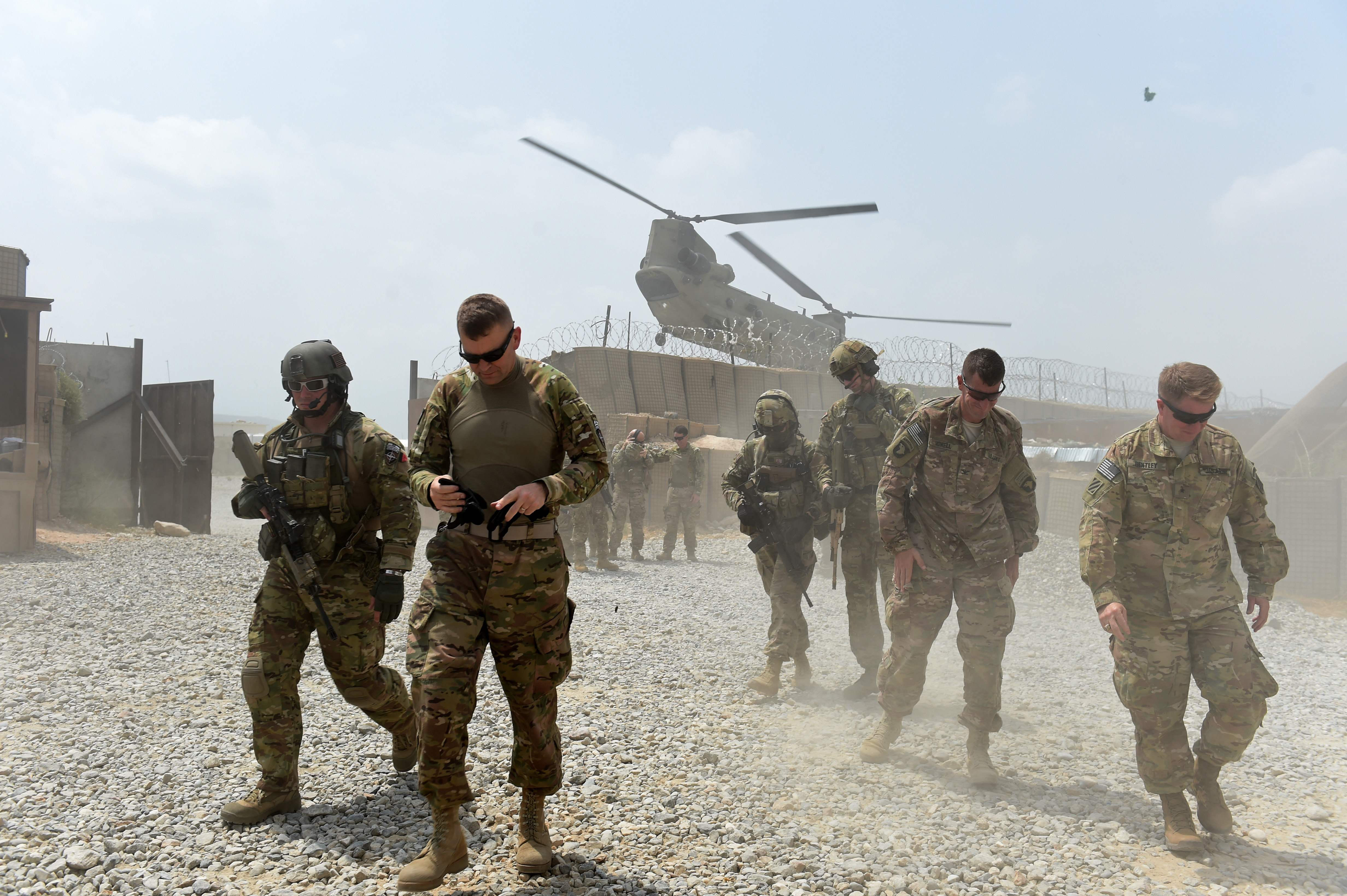 כוחות אמריקניים באפגניסטן, ארכיון (צילום: AFP)