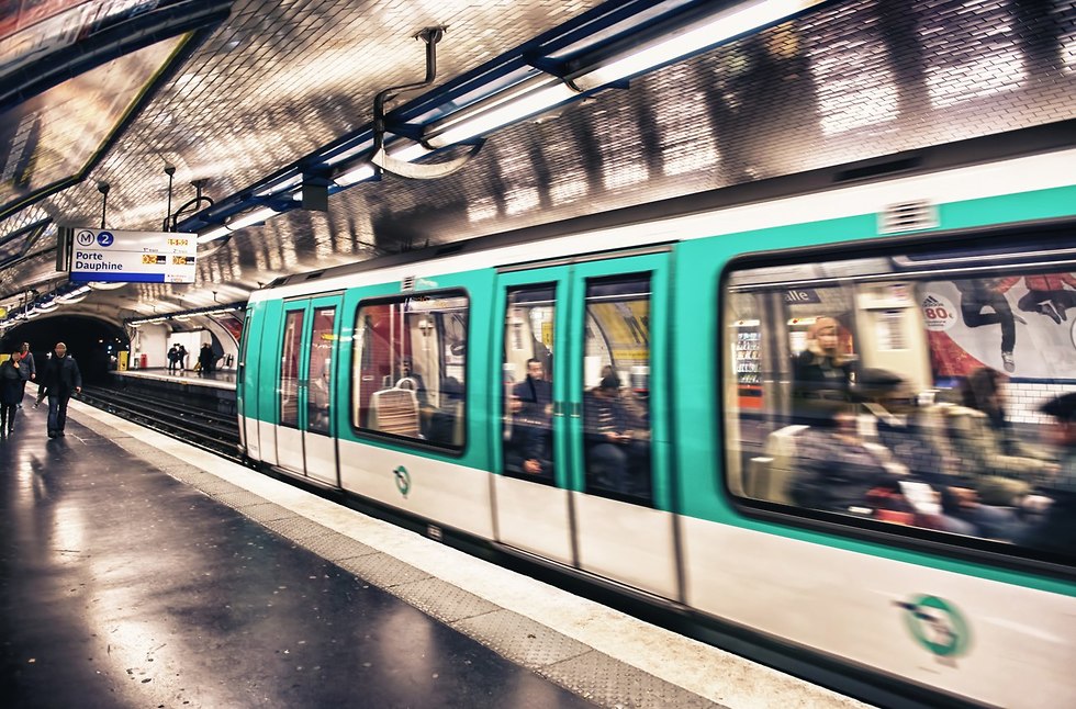Парижское метро. Фото: shutterstock