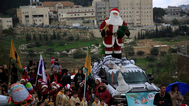 Christmas in Nazareth (Photo: AP)