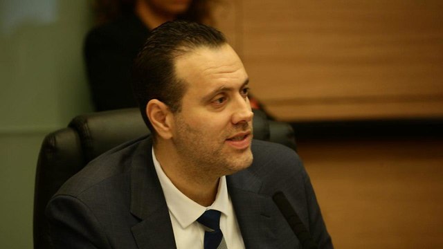 ועדת הכנסת בה הועלה חוק פיזור הכנסת לקריאה ראשונה (צילום: אסתי דזיובוב, TPS)