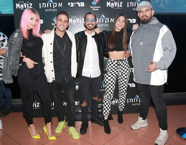 חיים בחארטא. גל זהבי, שרון ליברמן, רז ספני, קווין רובין ודניאלה קריסטיה (צילום: ענת מוסברג) חיים בחארטא. גל זהבי, שרון ליברמן, רז ספני, קווין רובין ודניאלה קריסטיה (צילום: ענת מוסברג)