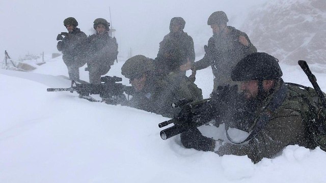 Бойцы 605-го батальона на Хермоне. Фото: пресс-служба ЦАХАЛа