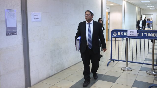 בית משפט הארכת מעצר חשודים פרשת טרור יהודי איתמר בן דביר (צילום: תומי הרפז)