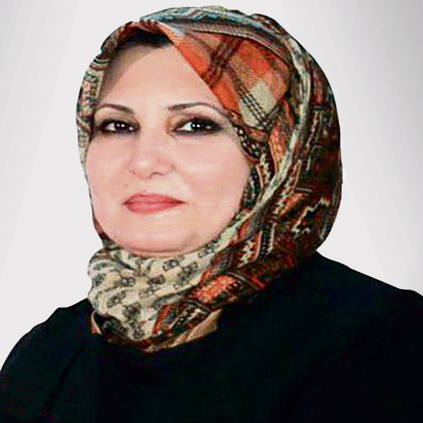 Former Iraqi Education Minister Shaimaa al-Hayali, who became a different kind of ISIS victim