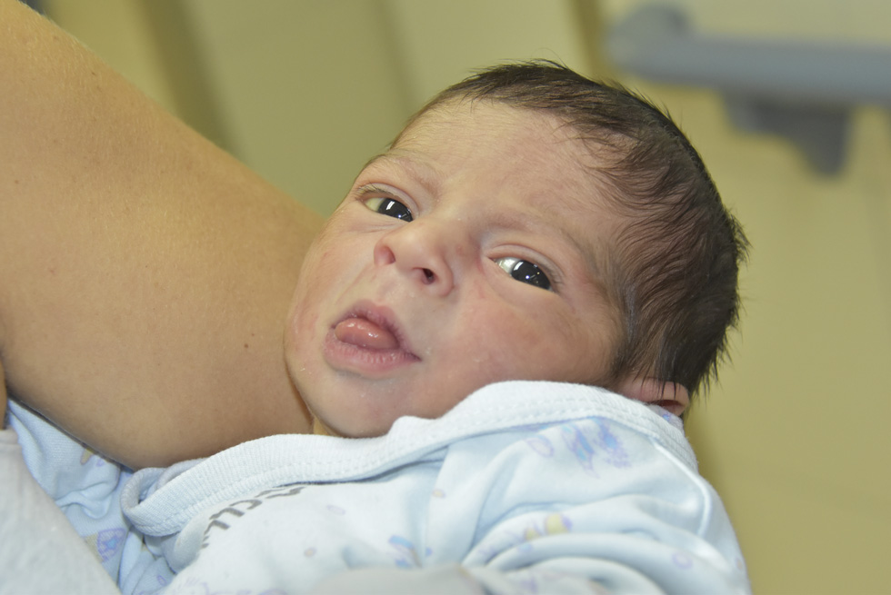 Сын Лилах родился абсолютно здоровым, несмотря на перенесенные женщиной операции. Фото: пресс-служба больницы "Кармель"