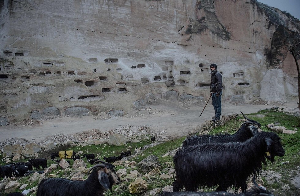 טורקיה העיירה הכורדית חסנכייף עומדת להיעלם בגלל סכר שיציף אותה (צילום: AFP)