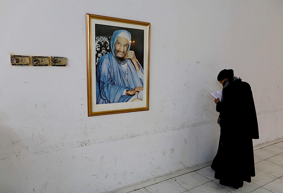 הילולת הבבא סאלי בנתיבות (צילום: AFP)