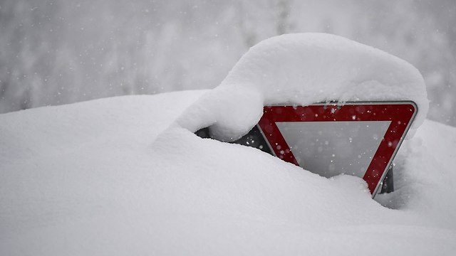 שלג אוסטריה (צילום: gettyimages)
